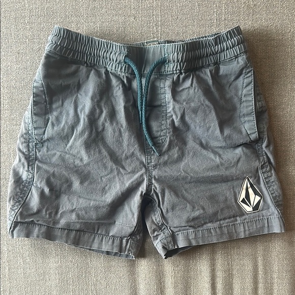 Volcom Other - Volcom Toddler Boy Blue Gray Elastic Waist Pull On Shorts Size 4T